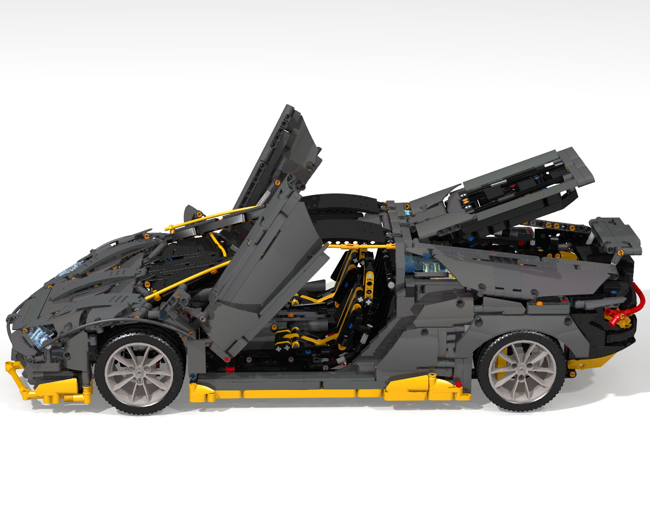 lamborghini centenario lego 7 LEGO Lamborghini Centenario Wants To Sit On Your Desk; Will You Help It?