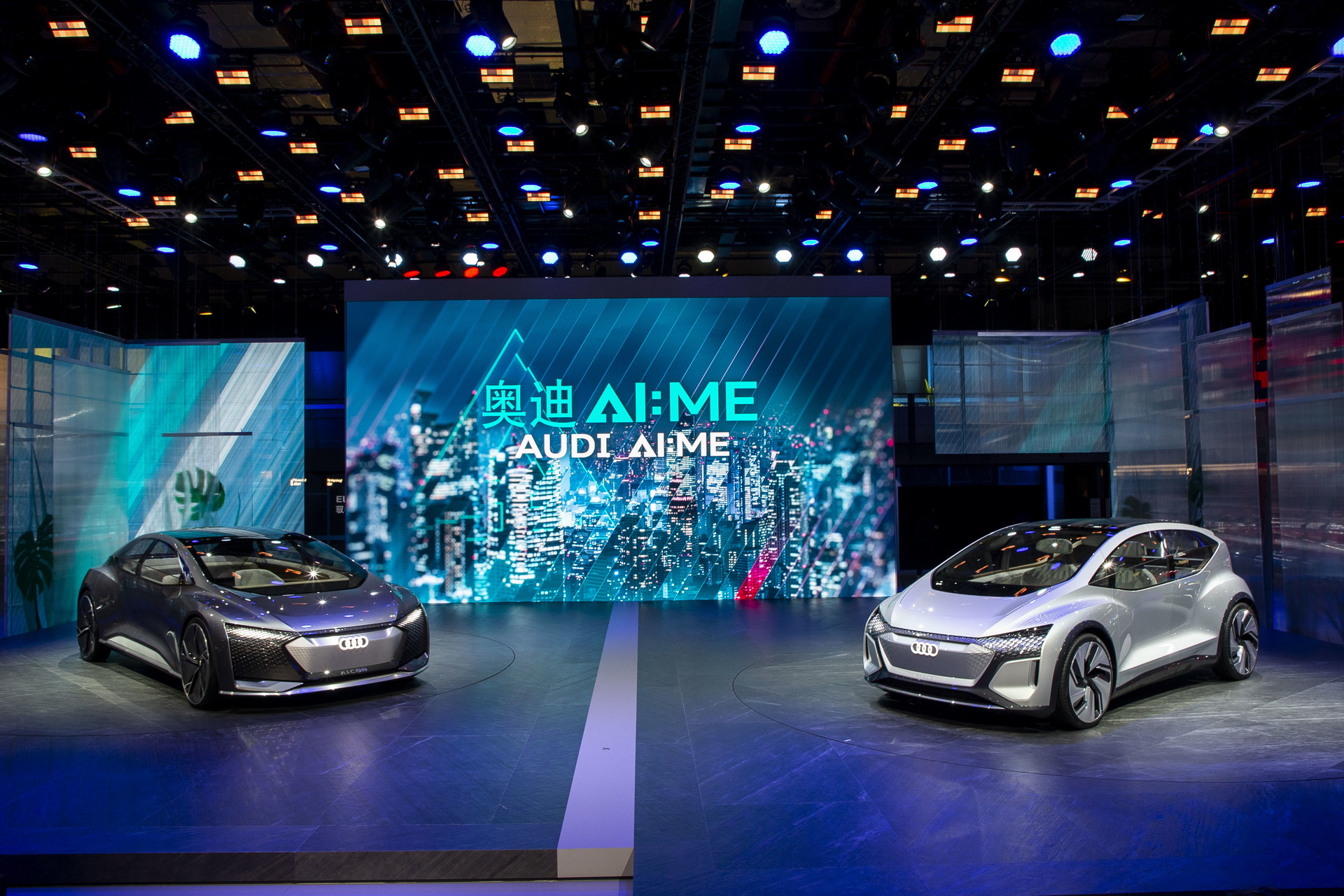 Audi-AIME-35 Audi’s Futuristic AI:ME Is A Compact EV With A Pretty Welcoming Interior