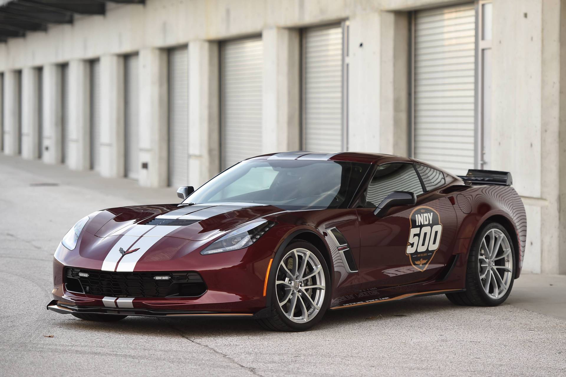 2019 Indy 500 Chevrolet Corvette Grand Sport pace car 4 2019 Corvette Grand Sport Reports For Indy 500 Pace Car Duty