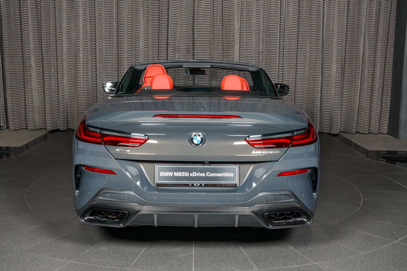 2019 bmw m850i cabrio individual dravit grey 12 Who Said Grey Is Boring? BMW M850i xDrive Convertible In Individual Dravit Grey