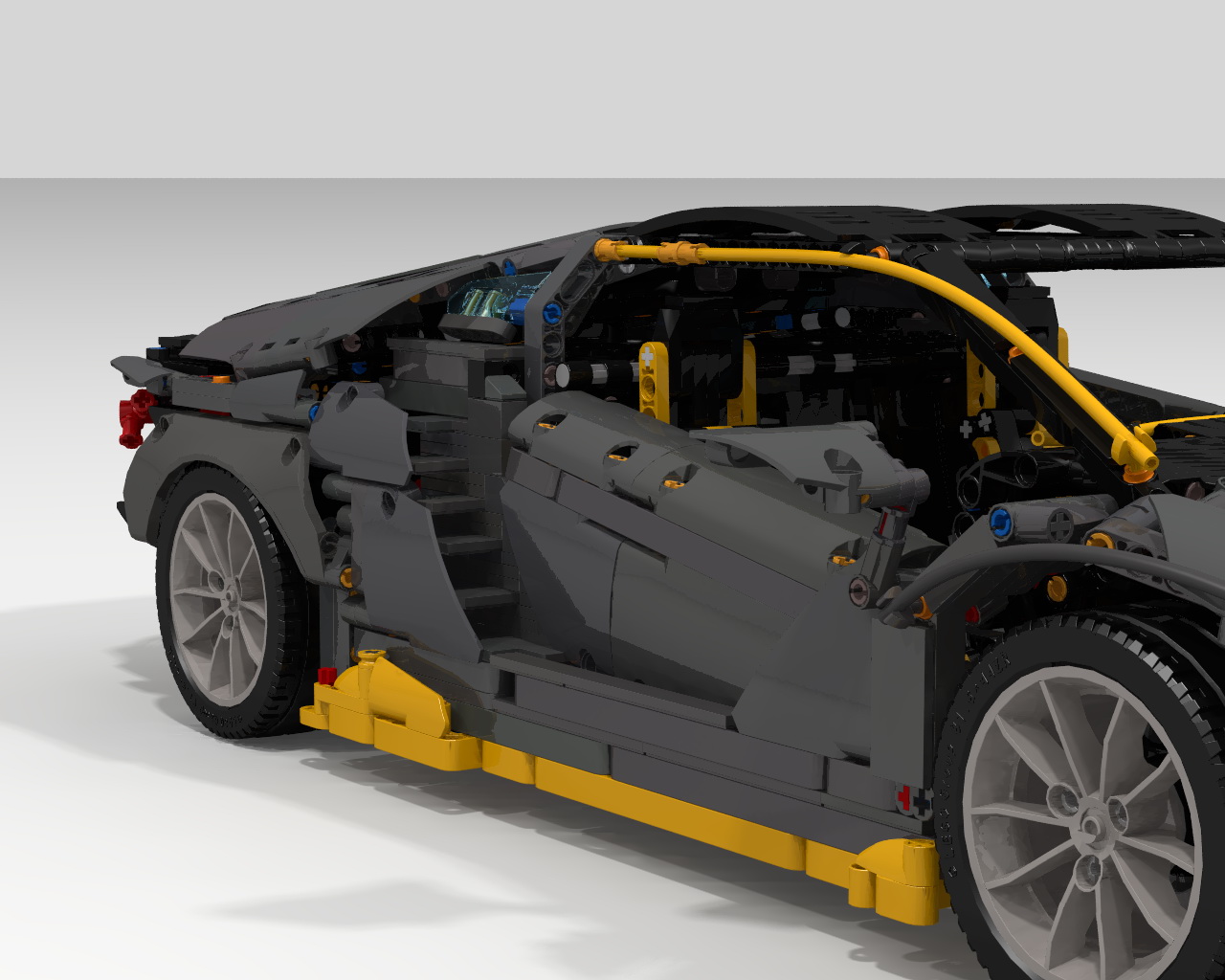 lamborghini centenario lego 6 LEGO Lamborghini Centenario Wants To Sit On Your Desk; Will You Help It?