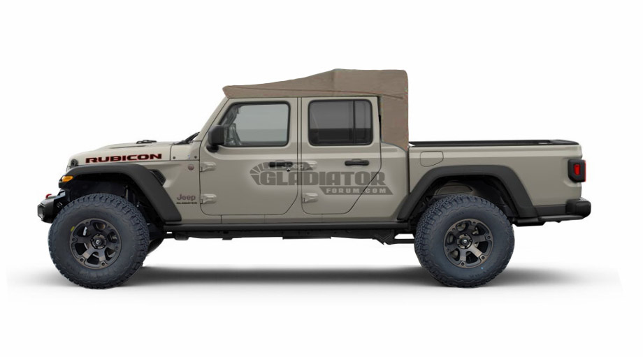 Jeep-Gladiator-Top-10 Check Out Jeep’s Gladiator Truck Rendered With A Bunch Of Different Tops