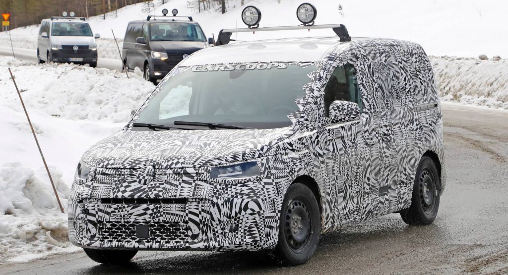 All-New 2021 VW Caddy Compact Van Spotted For The First Time