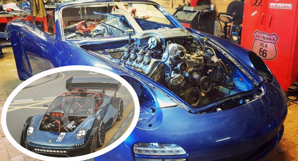  Someone Is Building A Porsche 911 With A HEMI V8 At The Front