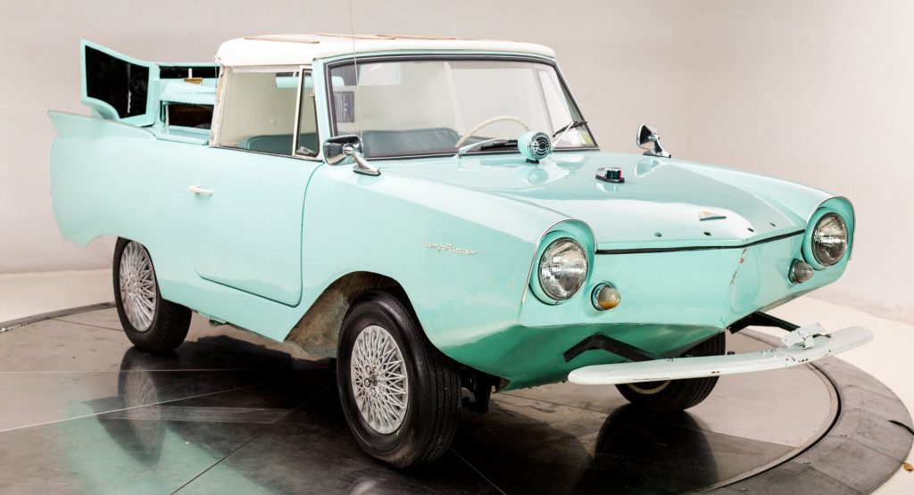 This Eye-Catching Amphicar Will Leave You With Many Questions