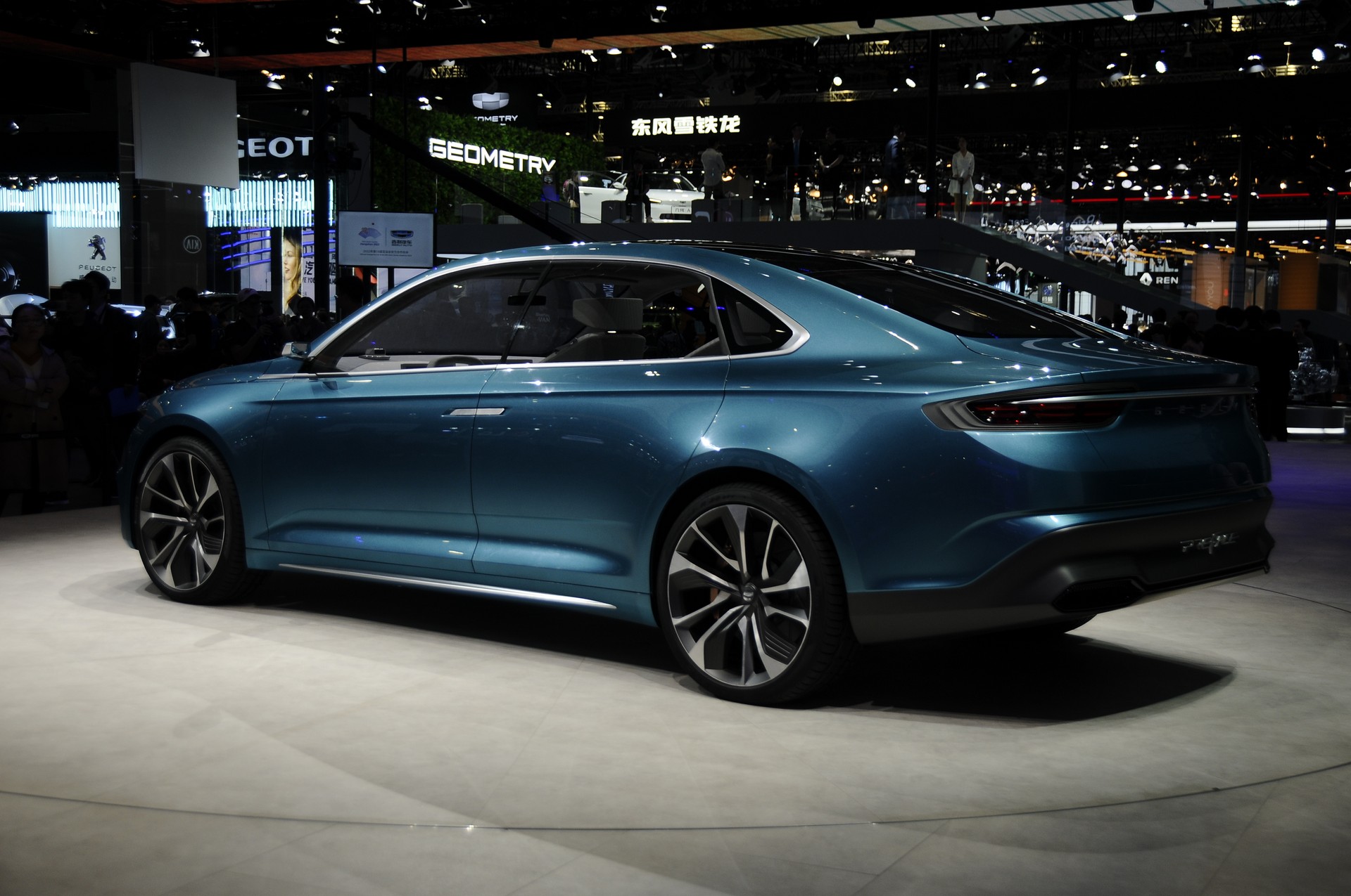 Geely Preface Concept-24 Geely Preface Concept Dresses Volvo Platform In A Stylish Suit