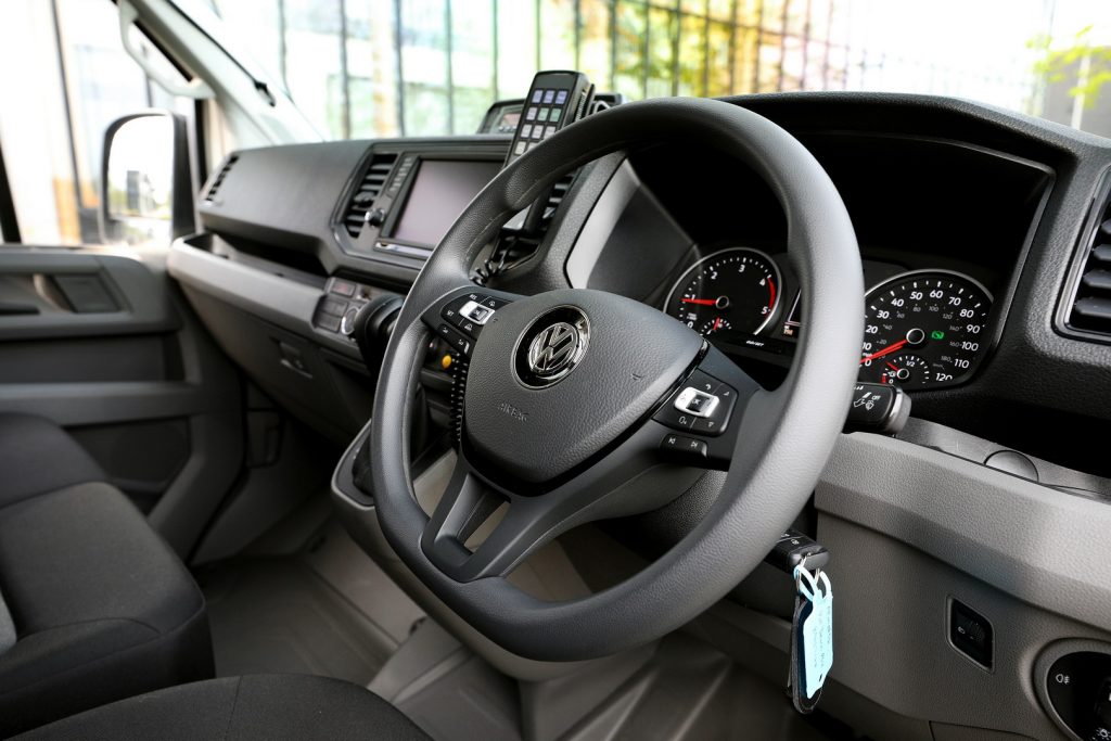 VW Crafter Riot Van Comes With Police-Spec Updates – And A Prison Cell ...