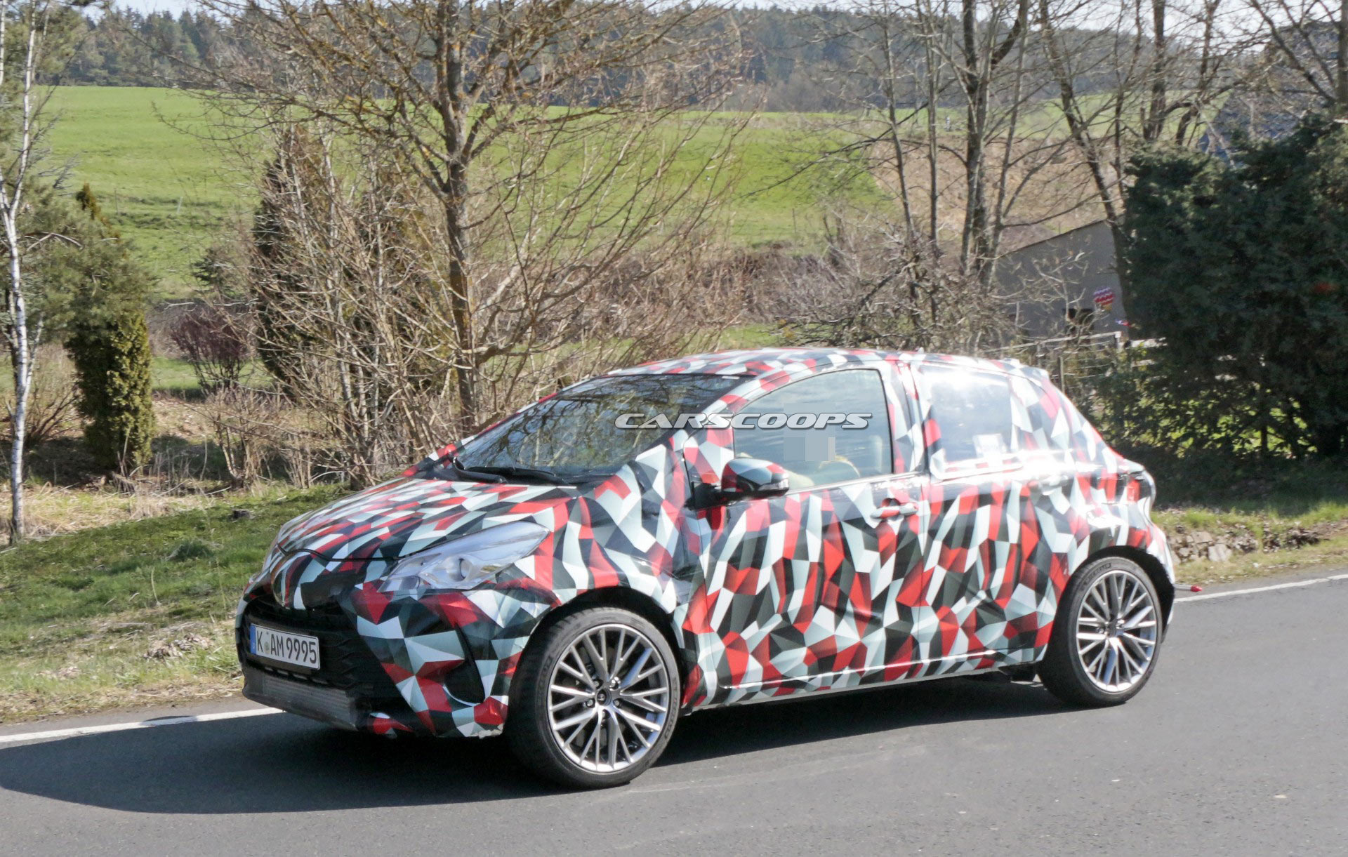 2021-Toyota-Yaris-22 Toyota Yaris Spied On The ‘Ring – Is It A Next-Gen Performance Version?