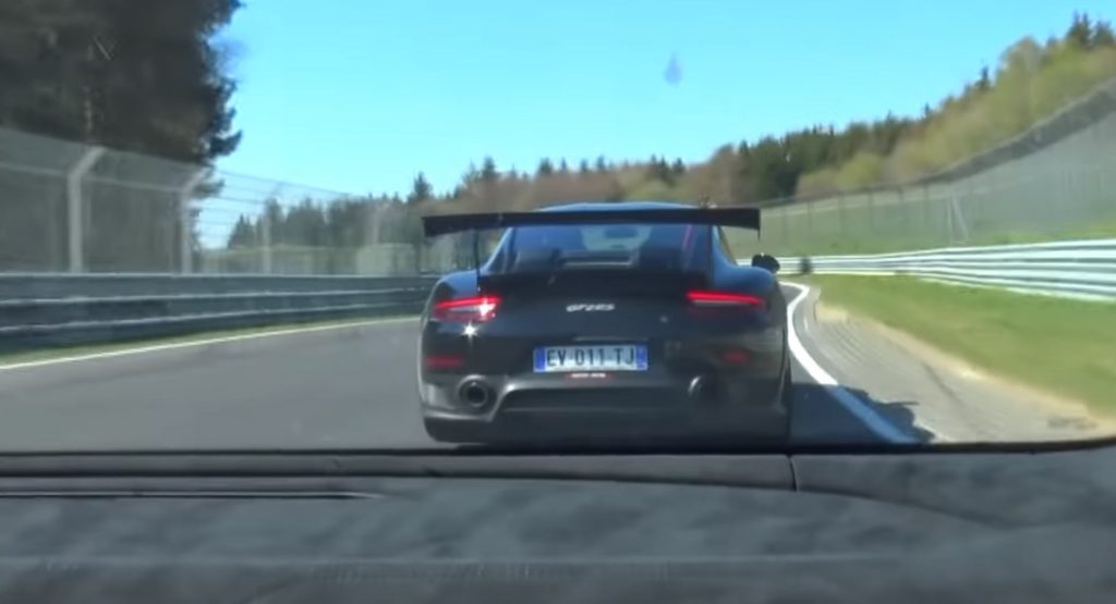  Huracan Performante And 911 GT2 RS Get A Bit Too Close While ‘Ring Racing