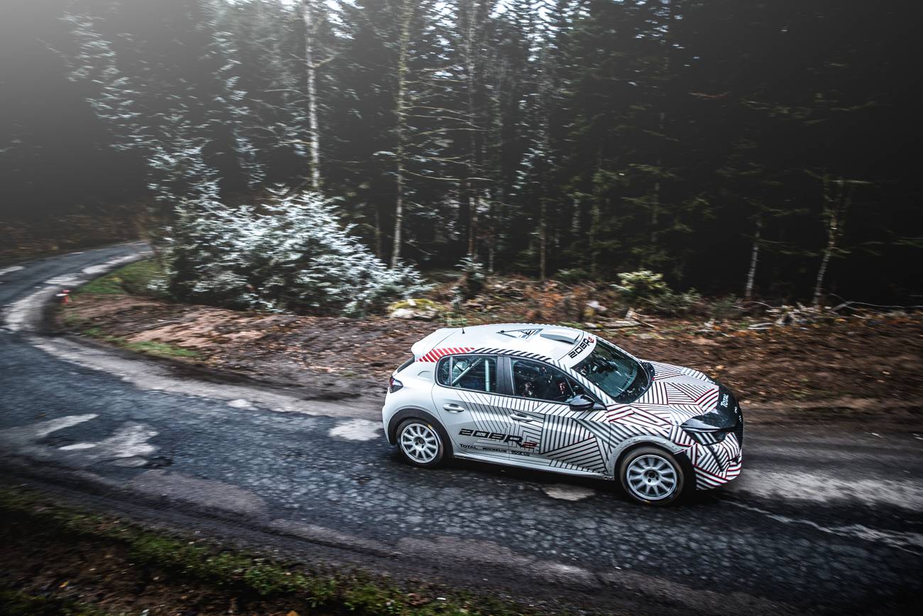2020 Peugeot Sport 208 R2 rally car 6 2020 Peugeot 208 R2 Rally Car Testing Underway, Packs 1.2L Three-Pot