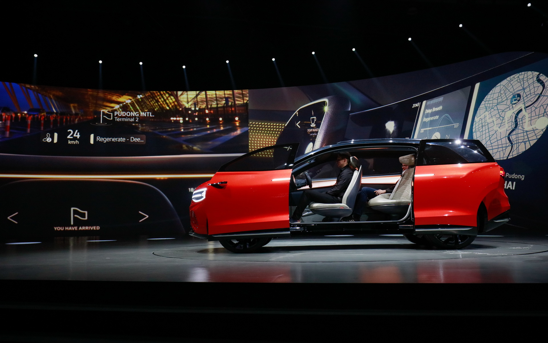 VW-ID-Roomzz-24 VW ID Roomzz: Flagship Electric SUV Will Likely Put Touareg Out Of Job In 2021