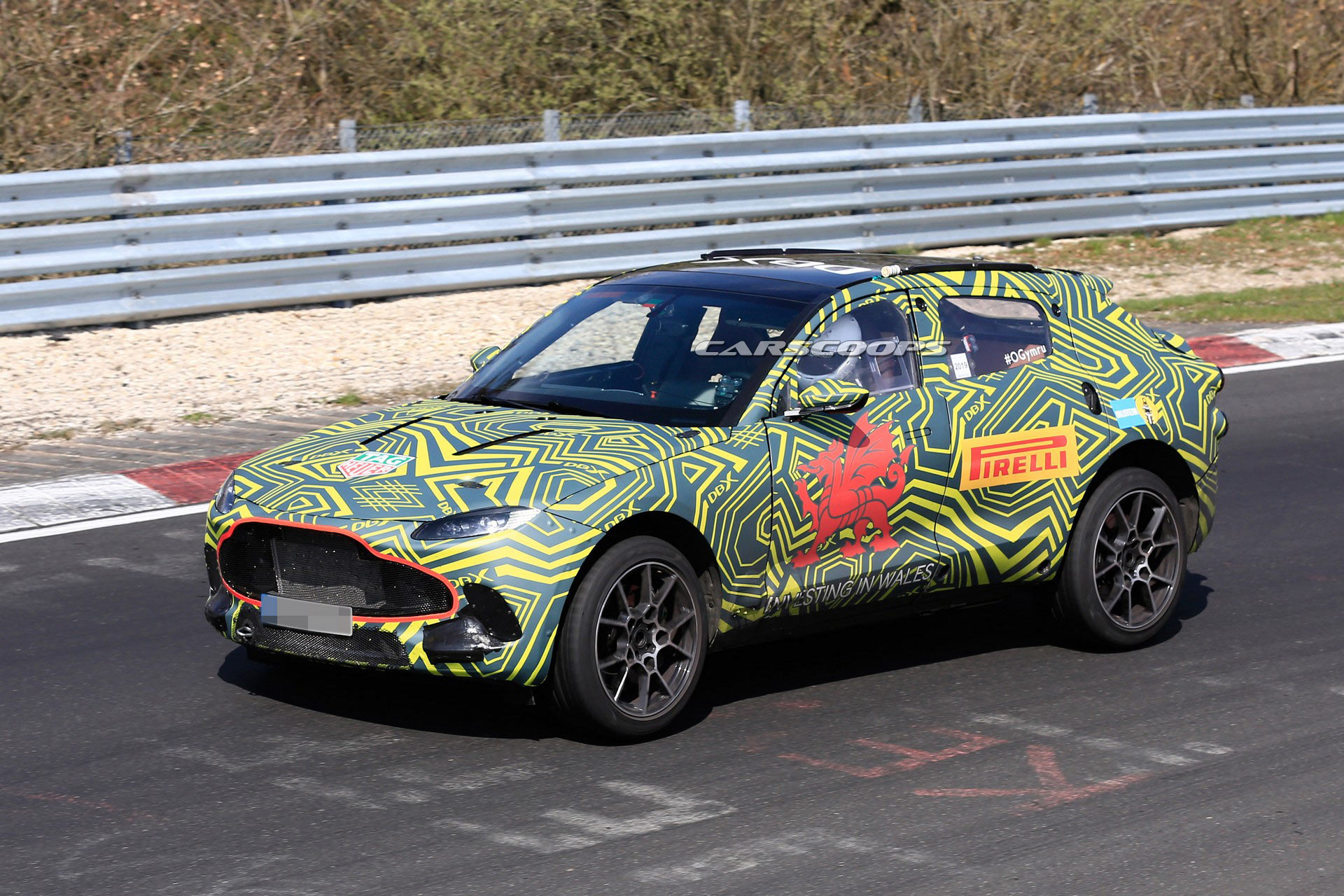 2020-Aston-Martin-DBX-9 Aston Martin DBX Interior Spied, Shows Lots Of Mercedes Parts