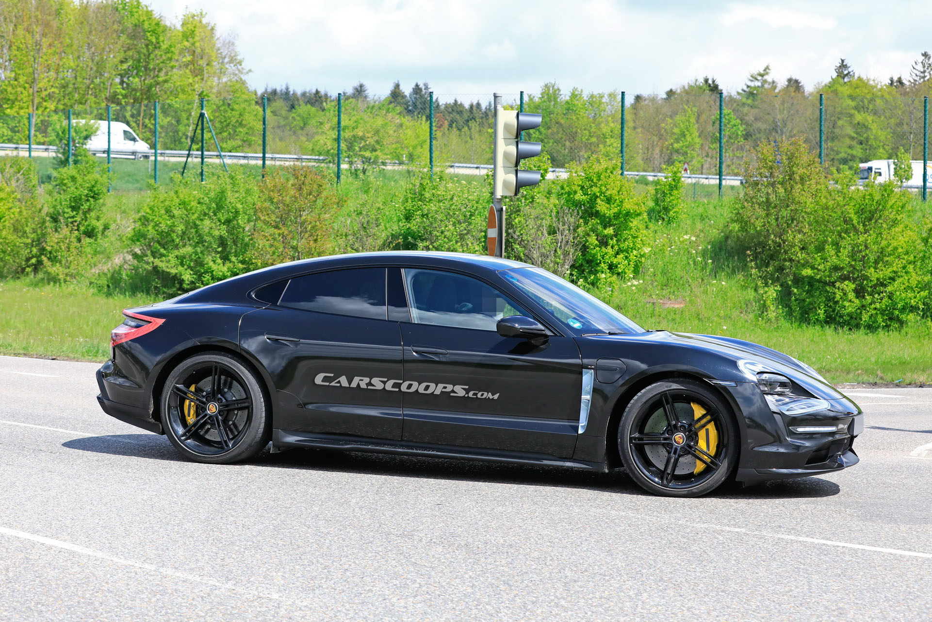 2021 Porsche Taycan 10 New Porsche Taycan Spy Shots Show Production Lights, Bumpers, And More (Updated)