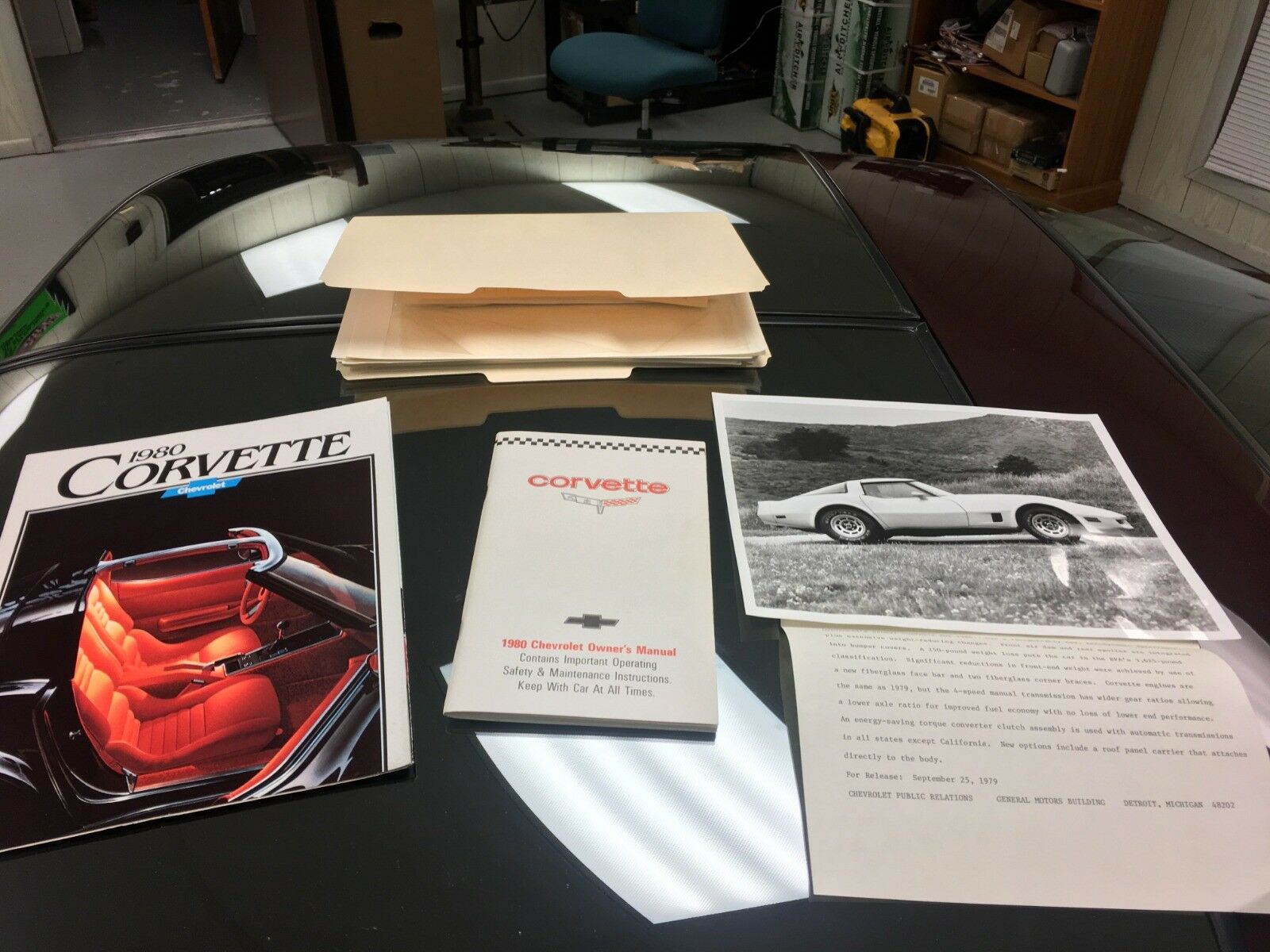 C3-Corvette-21 1980 Chevrolet Corvette L-82 Barn Find With 1,477 Miles Is A True Time Capsule