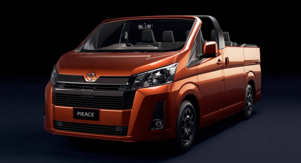  Toyota HiAce ‘PieAce’ Convertible Invites You To Have Your Cake And Eat It