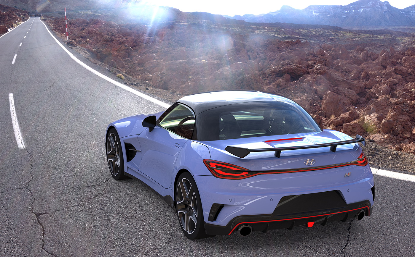 hyundai n roadster render 8 Hyundai Thinks The N Roadster Is A Joke, Doesn’t See Us Laughing