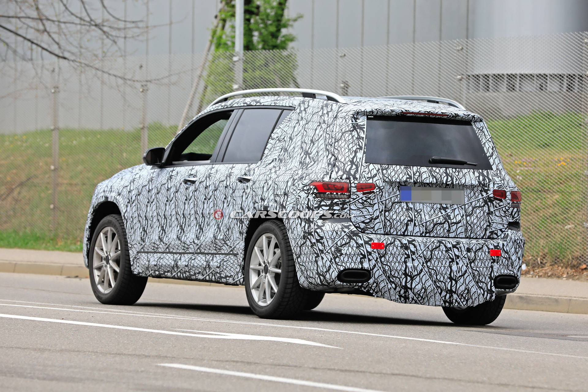 2020 Mercedes GLB 9 Mercedes-Benz Teases GLB Concept As We Spy The Actual Production Model