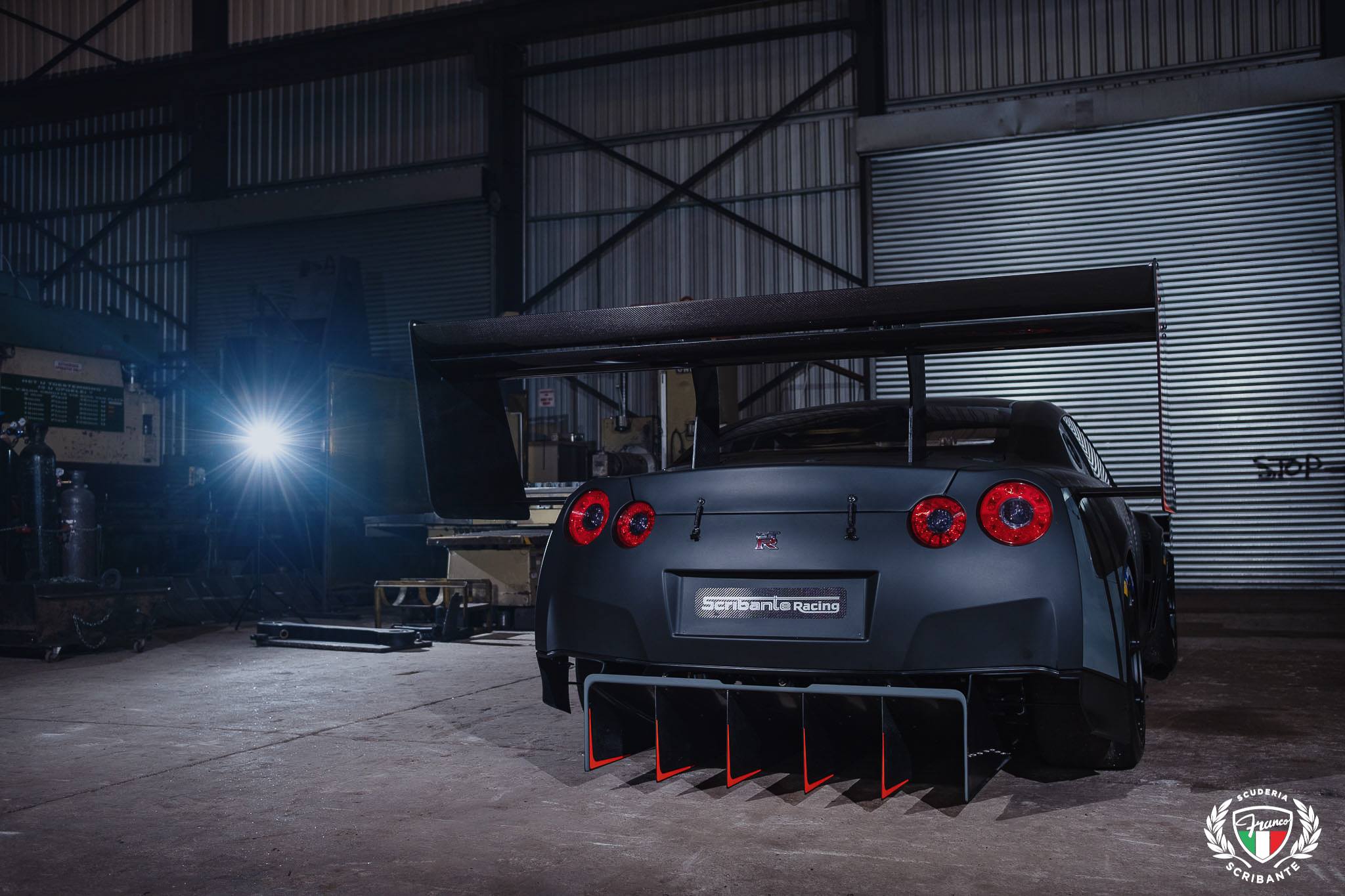 Nissan GT R Hillclimb 15 This Nissan GT-R Hillclimb Car Has More Wings Than KFC