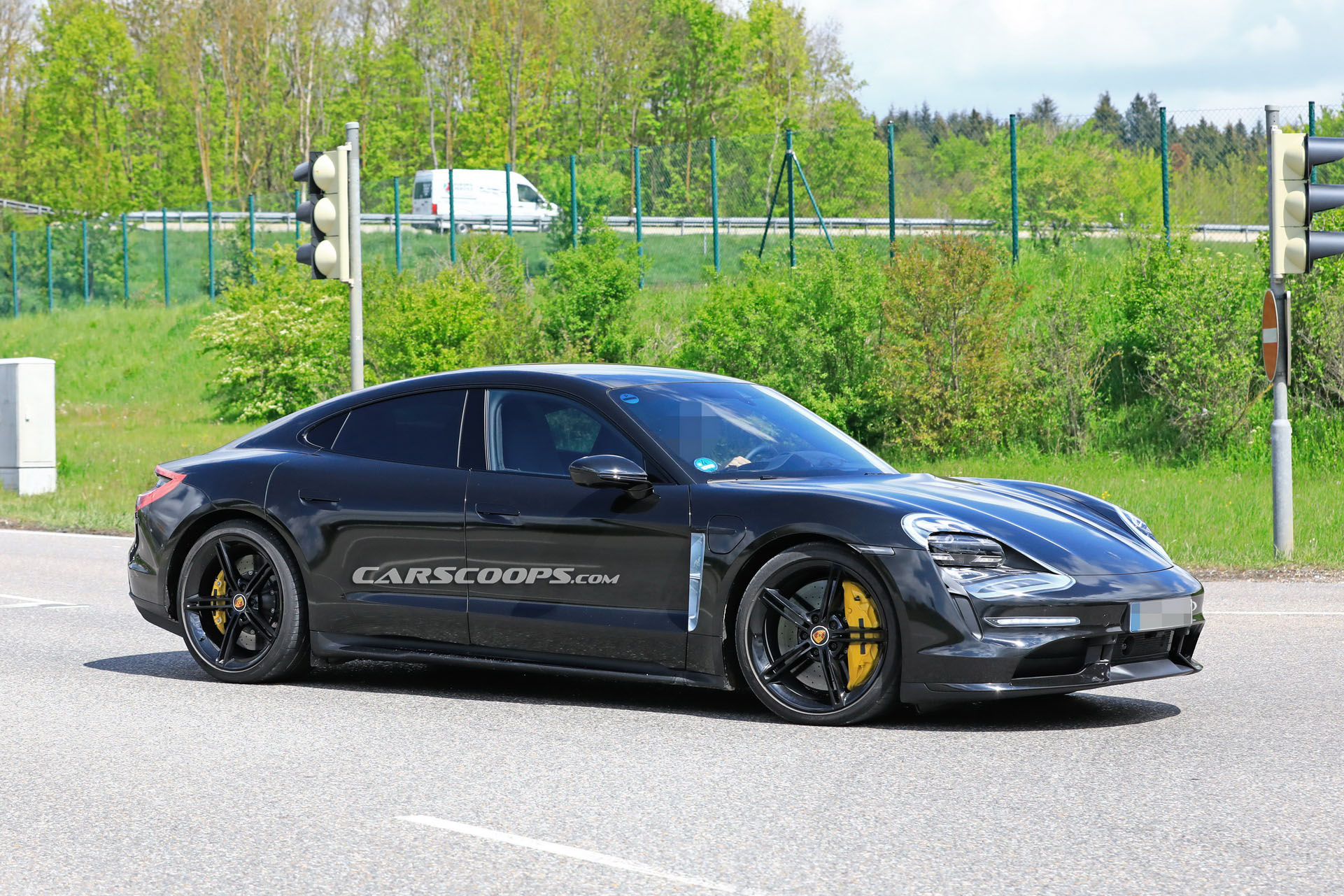 2021 Porsche Taycan 9 New Porsche Taycan Spy Shots Show Production Lights, Bumpers, And More (Updated)