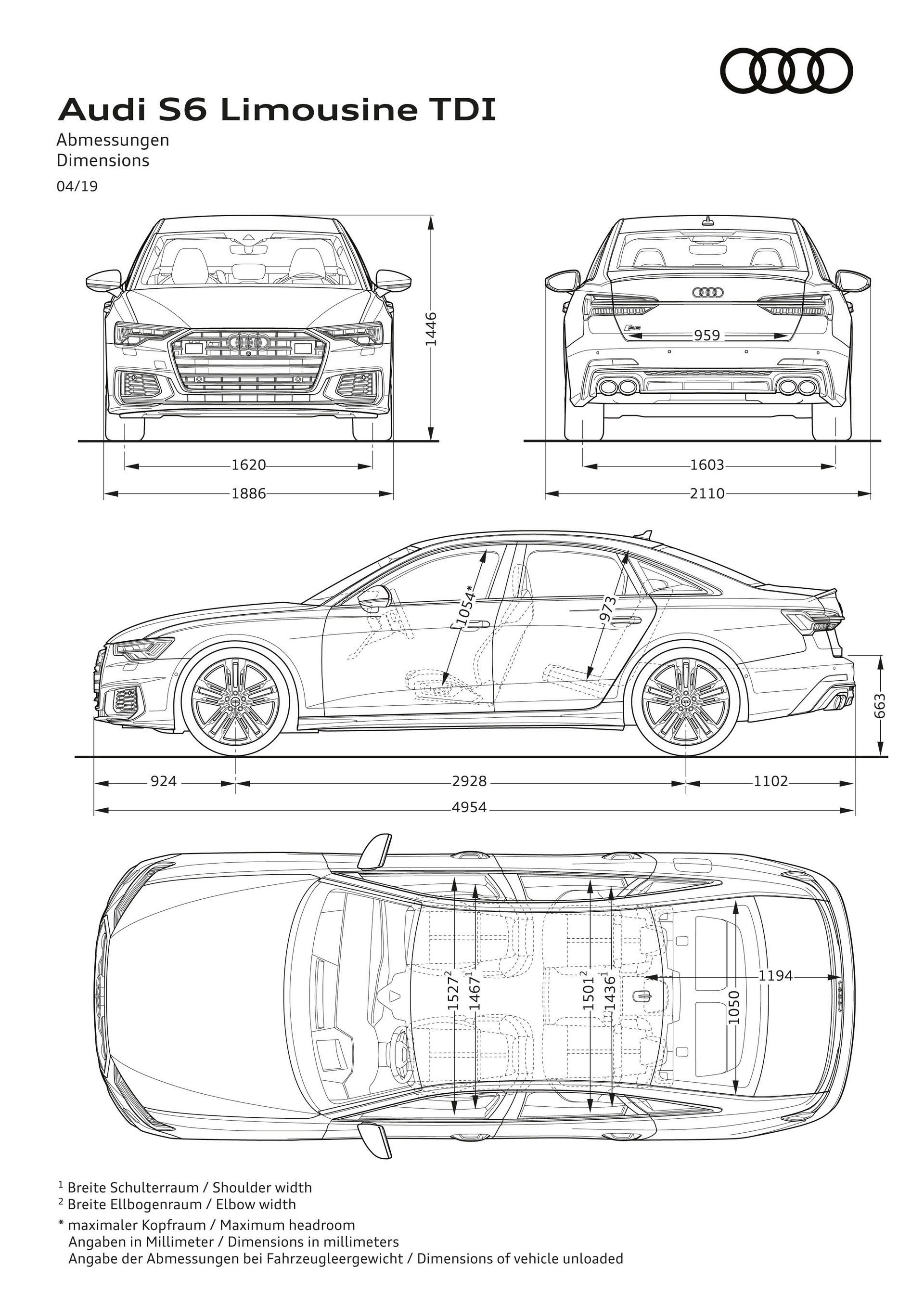 2020 Audi S6 Sedan-Avant 25 2020 Audi S6 & S7: America Gets ‘Em With 444hp 2.9 TFSI, Europe With 344hp V6 Diesel