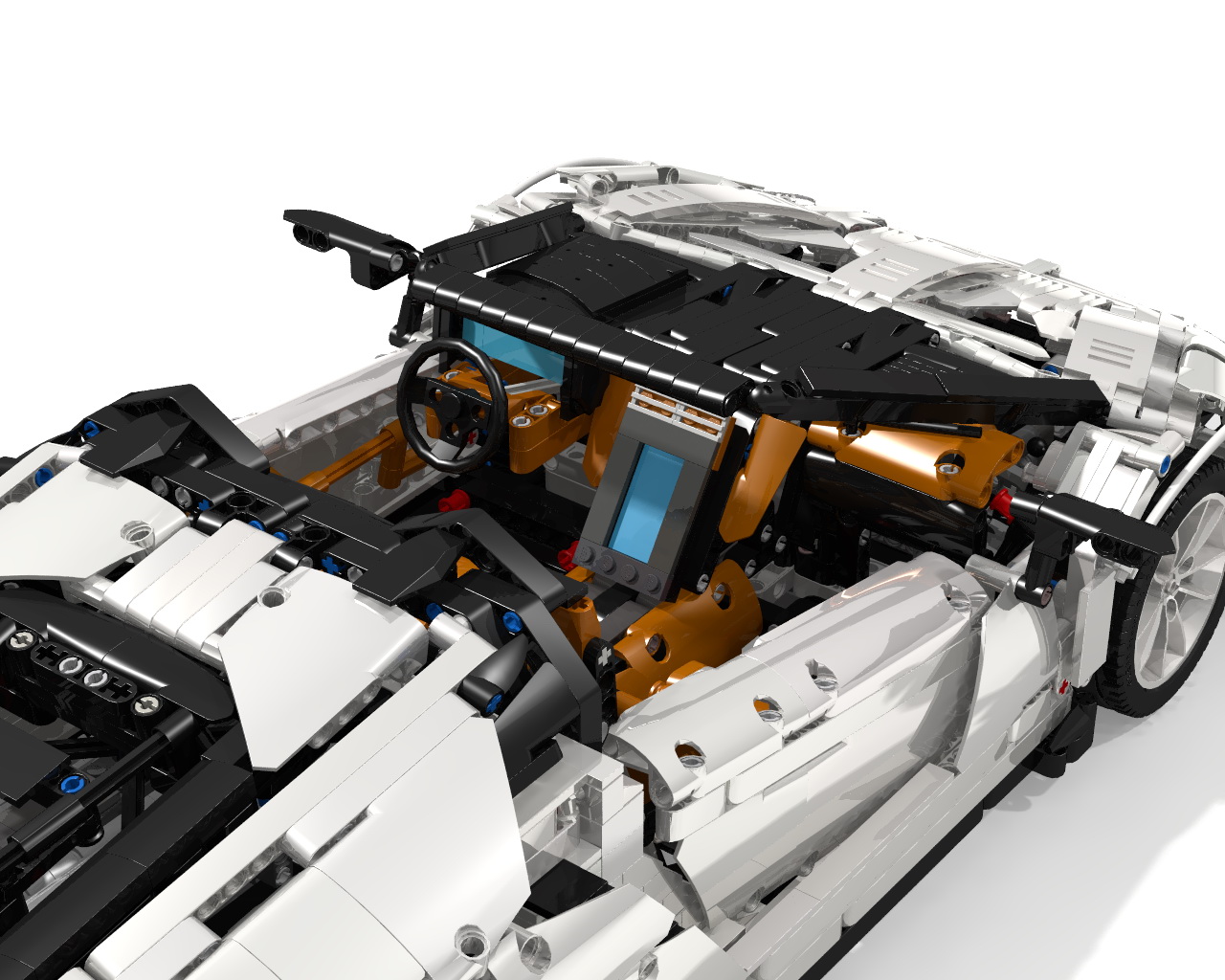 lamborghini centenario roadster lego 3 LEGO Lamborghini Centenario Wants To Sit On Your Desk; Will You Help It?