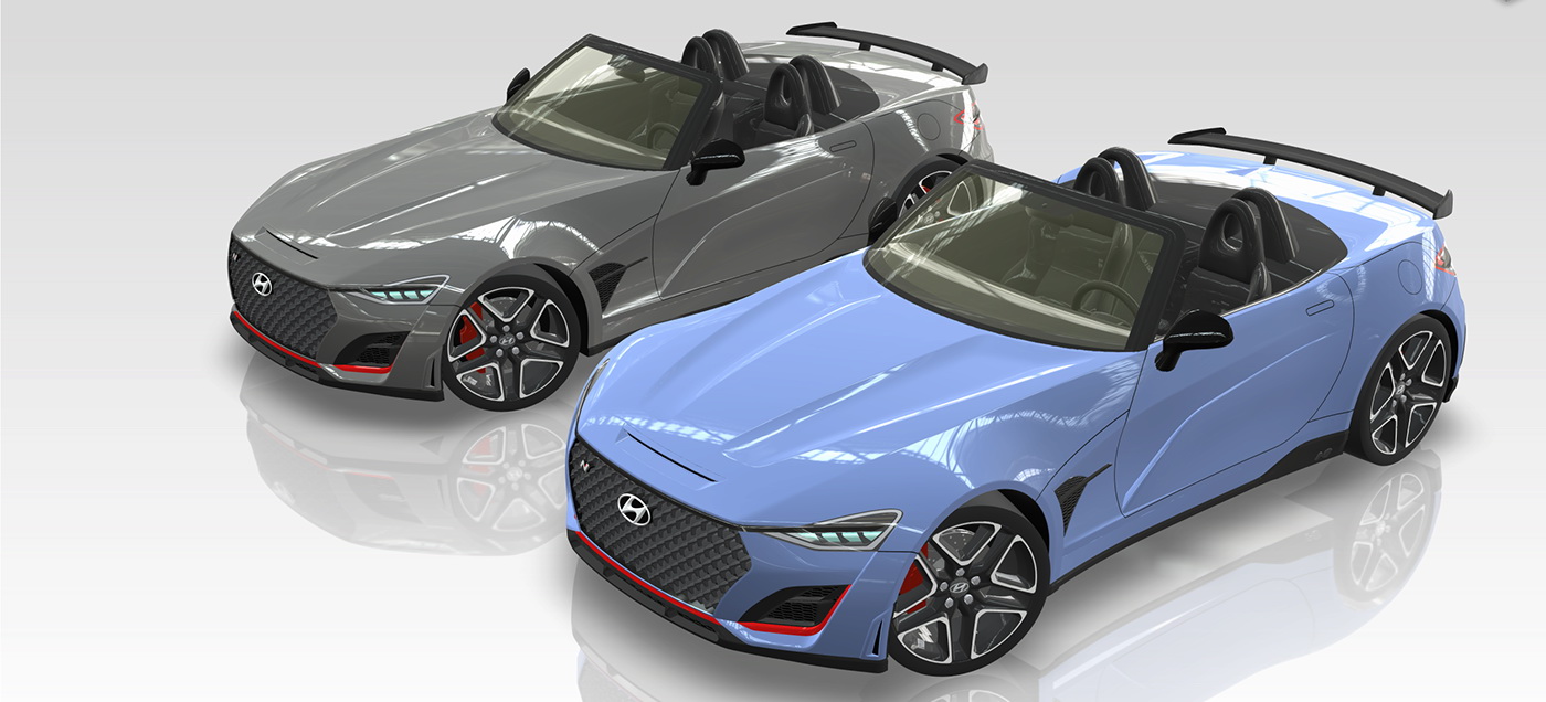 hyundai n roadster render 17 Hyundai Thinks The N Roadster Is A Joke, Doesn’t See Us Laughing