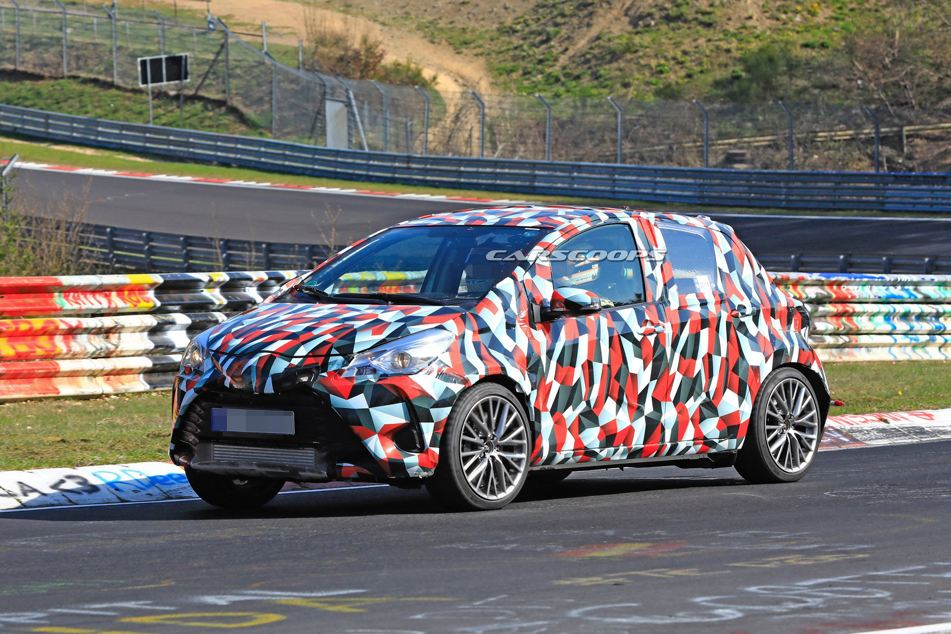 2021-Toyota-Yaris-12 Toyota Yaris Spied On The ‘Ring – Is It A Next-Gen Performance Version?