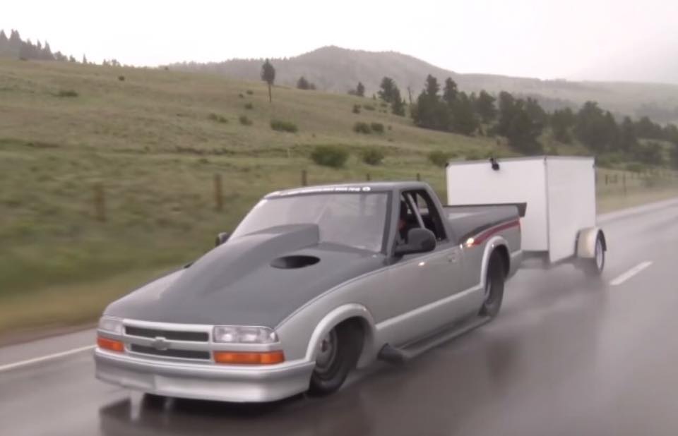 Chevrolet S10 Drag Racer 11 Would You Dare Take This 3,000 HP Chevrolet S10 Out On The Streets?