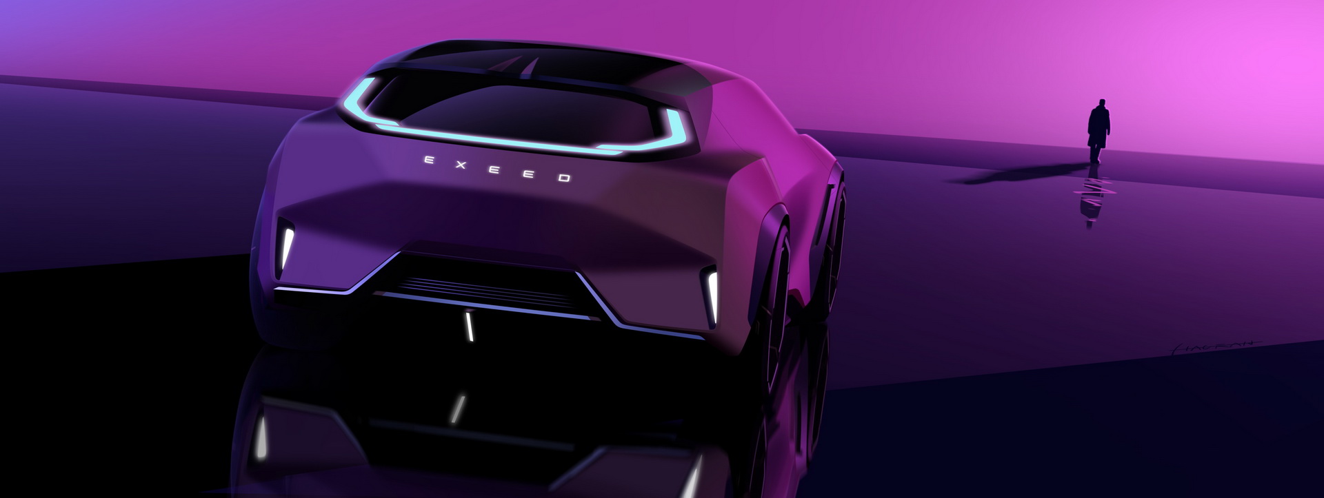 exeed e-iuv design concept 4 Exeed E-IUV Design Concept Looks A Bit Too Far Into The Future