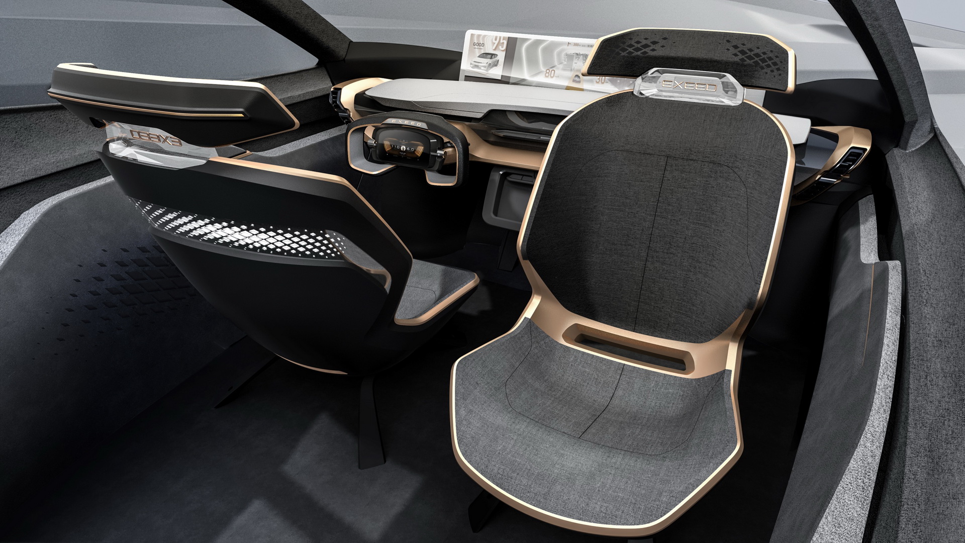 exeed e-iuv design concept 22 Exeed E-IUV Design Concept Looks A Bit Too Far Into The Future