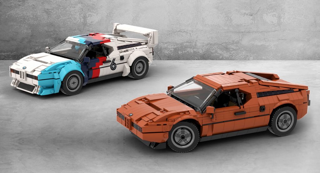  BMW M1 Gets LEGO Build In Both Street And Racing Versions