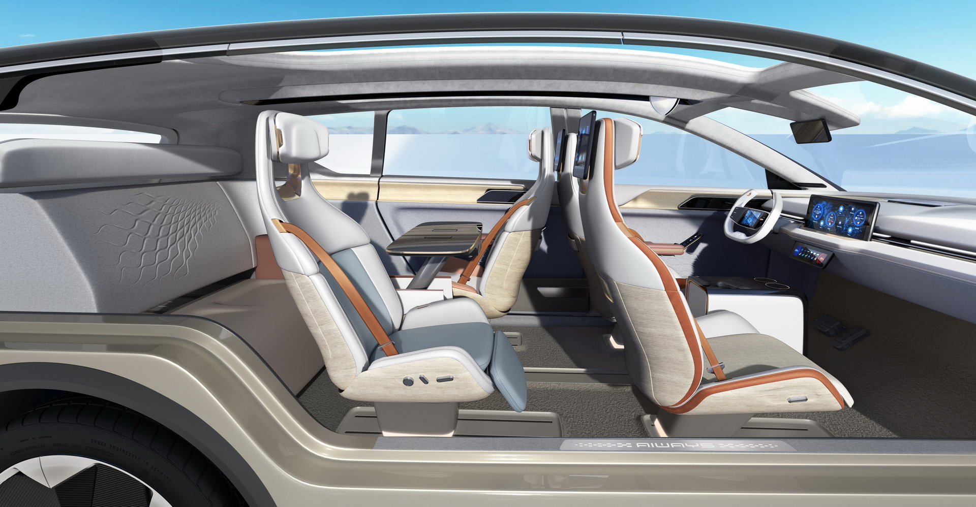 aiways u7 ion concept unveiled shanghai 5 Aiways U7 Ion Concept Is A Family Friendly All-Electric MPV