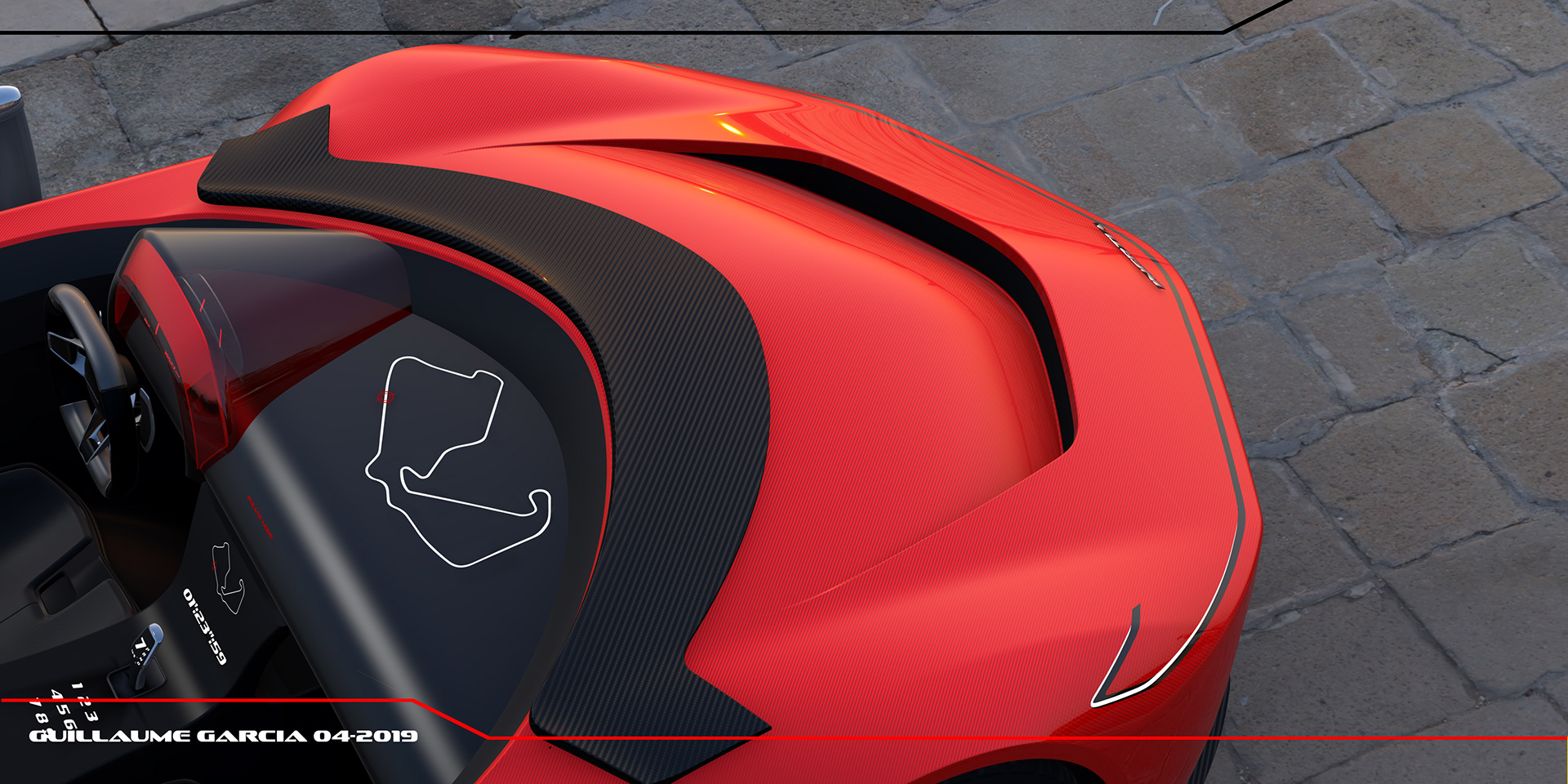 inertia kinetic rendering 27 Inertia Kinetik Is One Man’s Take On The Sports Car Of Tomorrow