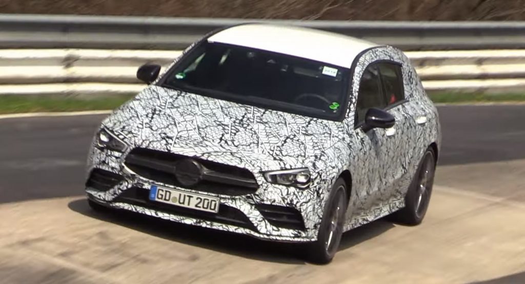 2020 Mercedes-AMG CLA 35 Shooting Brake Sure Looks Good Flexing Its Muscles