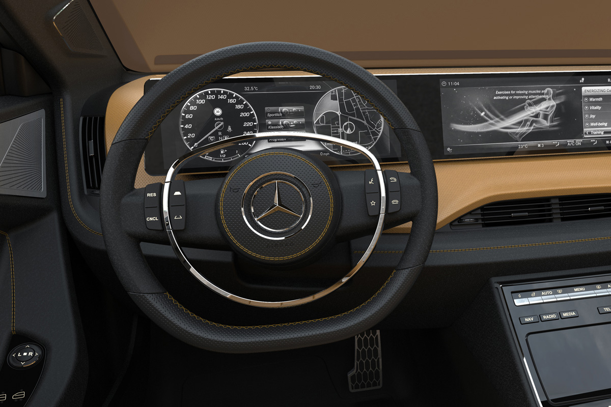 Mercedes-Benz Icon E Concept by David Obendorfer 36 Mercedes-Benz Icon E Study Re-imagines Classic W115 As 21st-Century E-Class EV