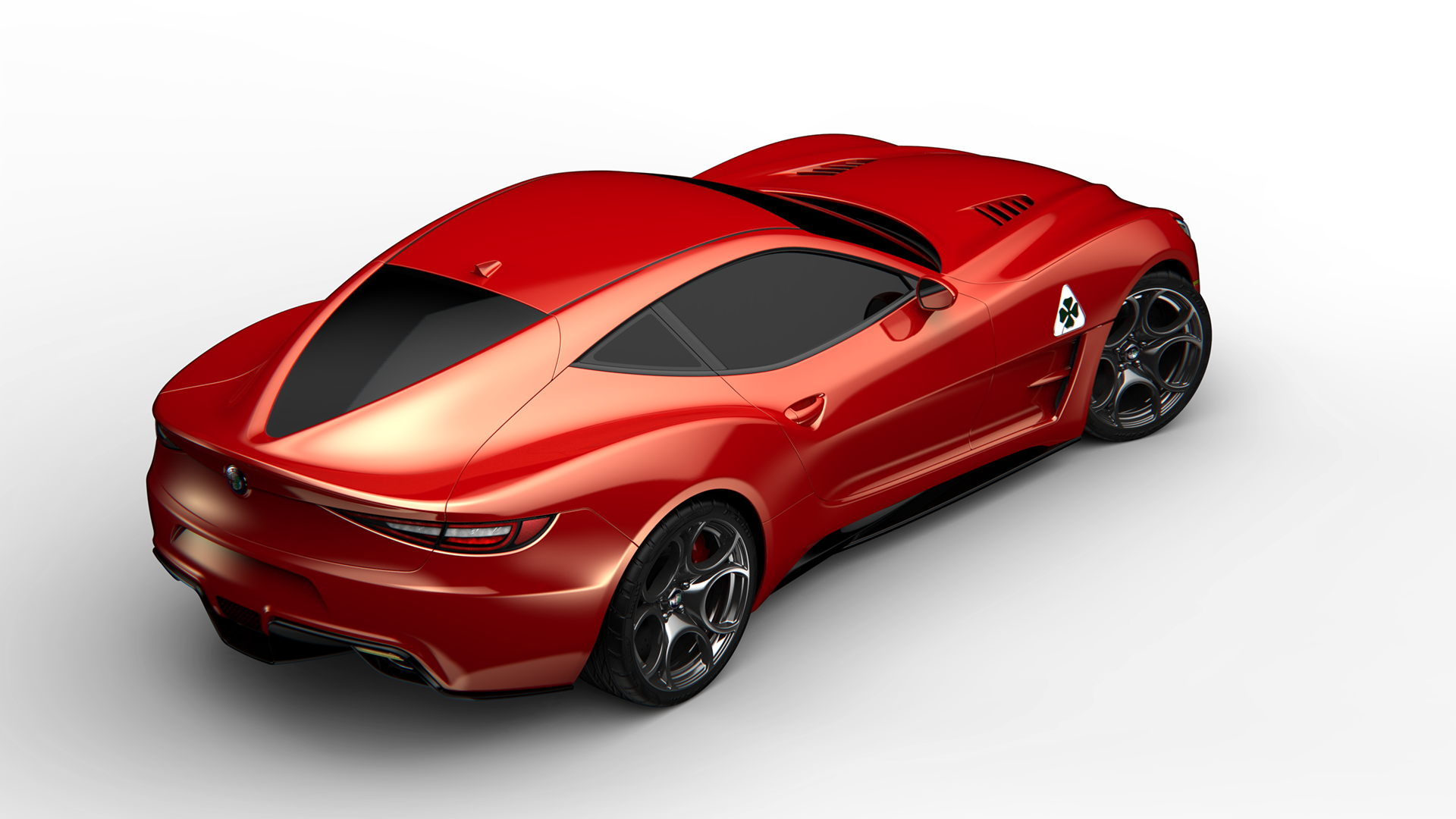 Alfa-Romeo-Coupe-Concept-7 Alfa Romeo Coupe Concept Looks Different, But It Won’t Be The New GTV