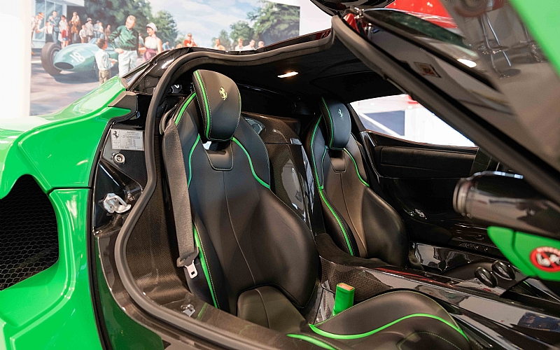 ferrari laferrari green jay kay 10 Vibrant “Kermit” LaFerrari Up For Sale – Can You Guess Its Owner?