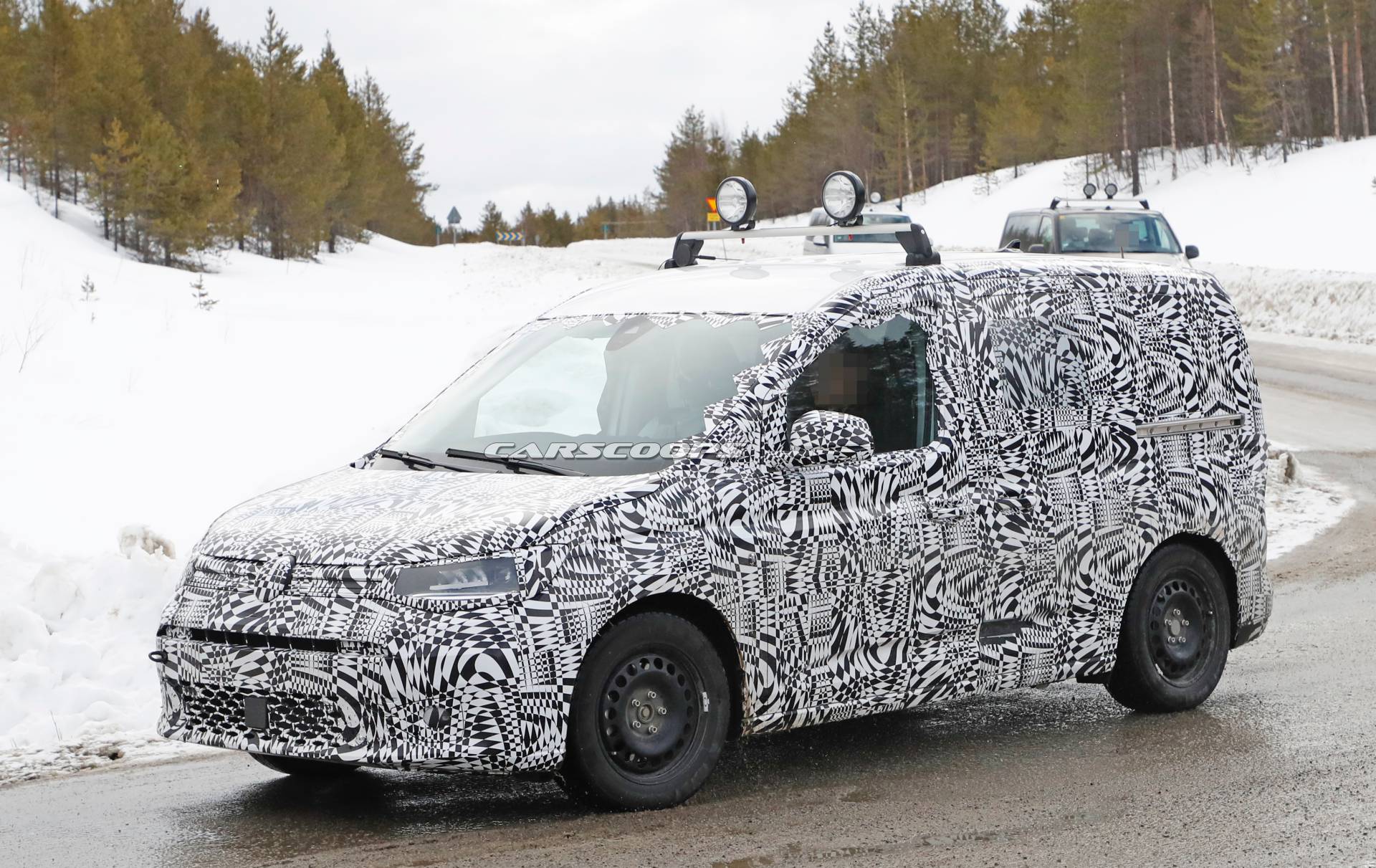 2021 VW Caddy spy shots 21 All-New 2021 VW Caddy Compact Van Spotted For The First Time