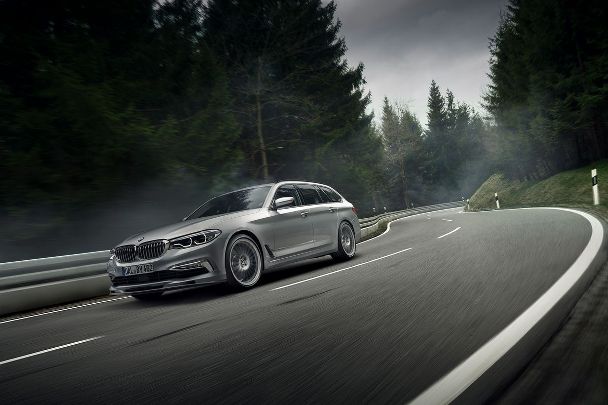 Alpina B5 Touring Bi-Turbo2 The Alpina B5 Bi-Turbo Touring Is The Fastest Series-Production Estate In The World