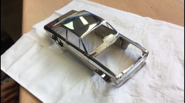 ford escort mk2 scale model gold silver diamonds 43 Dream All You Want, You Just Can’t Afford This Ford Escort RS Scale Model