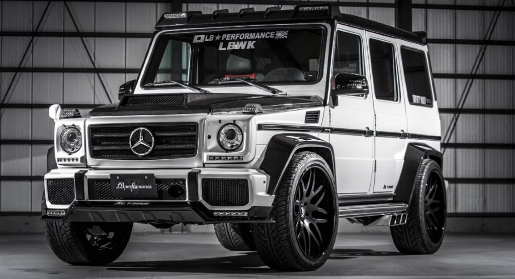  Older Mercedes-AMG G63 Gets The Liberty Walk Touch Of Extravagance