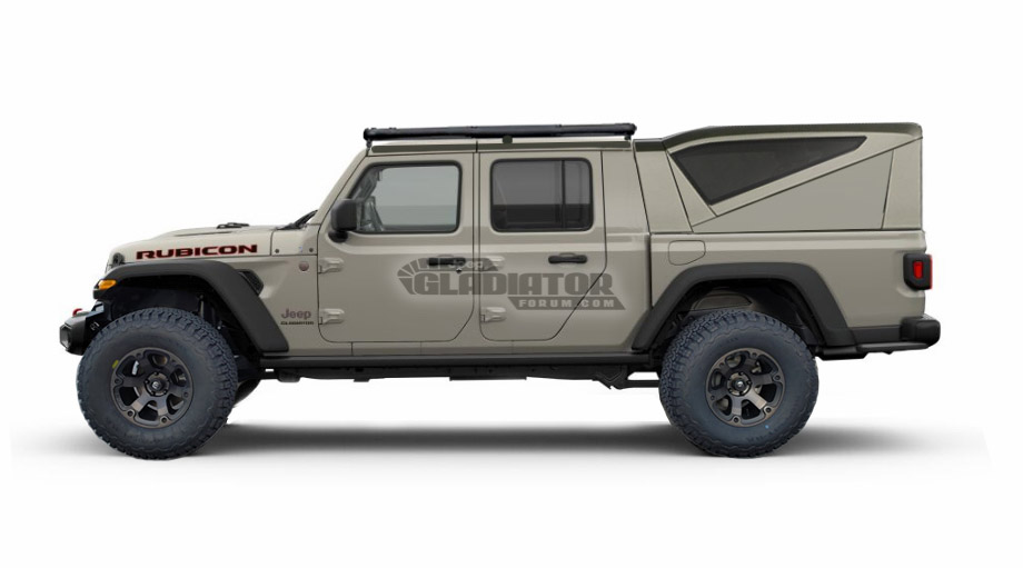 Jeep-Gladiator-Top-14 Check Out Jeep’s Gladiator Truck Rendered With A Bunch Of Different Tops