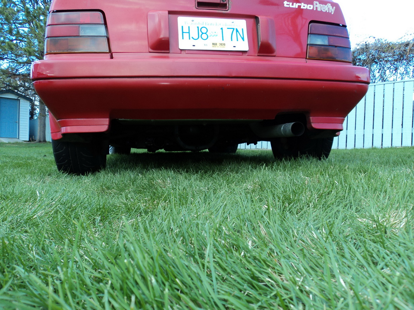 1987 pontiac firefly 26 Pontiac Firefly With Chevy 5.7L V8, RWD Is A Mouse With A Lion’s Roar