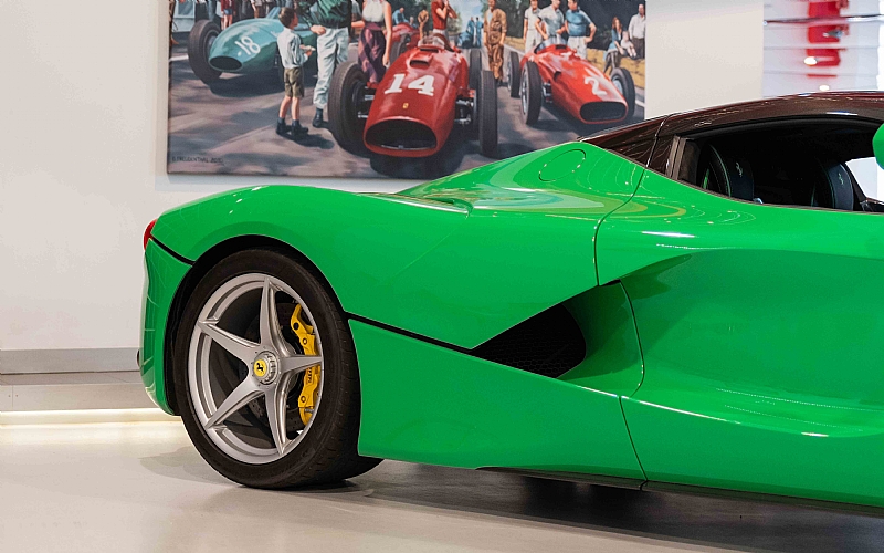 ferrari laferrari green jay kay 3 Vibrant “Kermit” LaFerrari Up For Sale – Can You Guess Its Owner?
