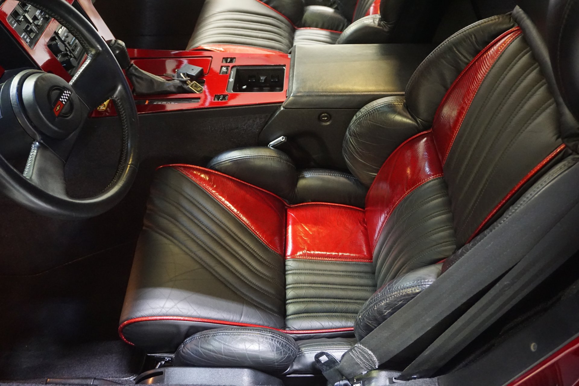 1989-Corvette-14 Candy Apple Red 1989 Corvette With “Custom” Body Kit Goes For… $50K?