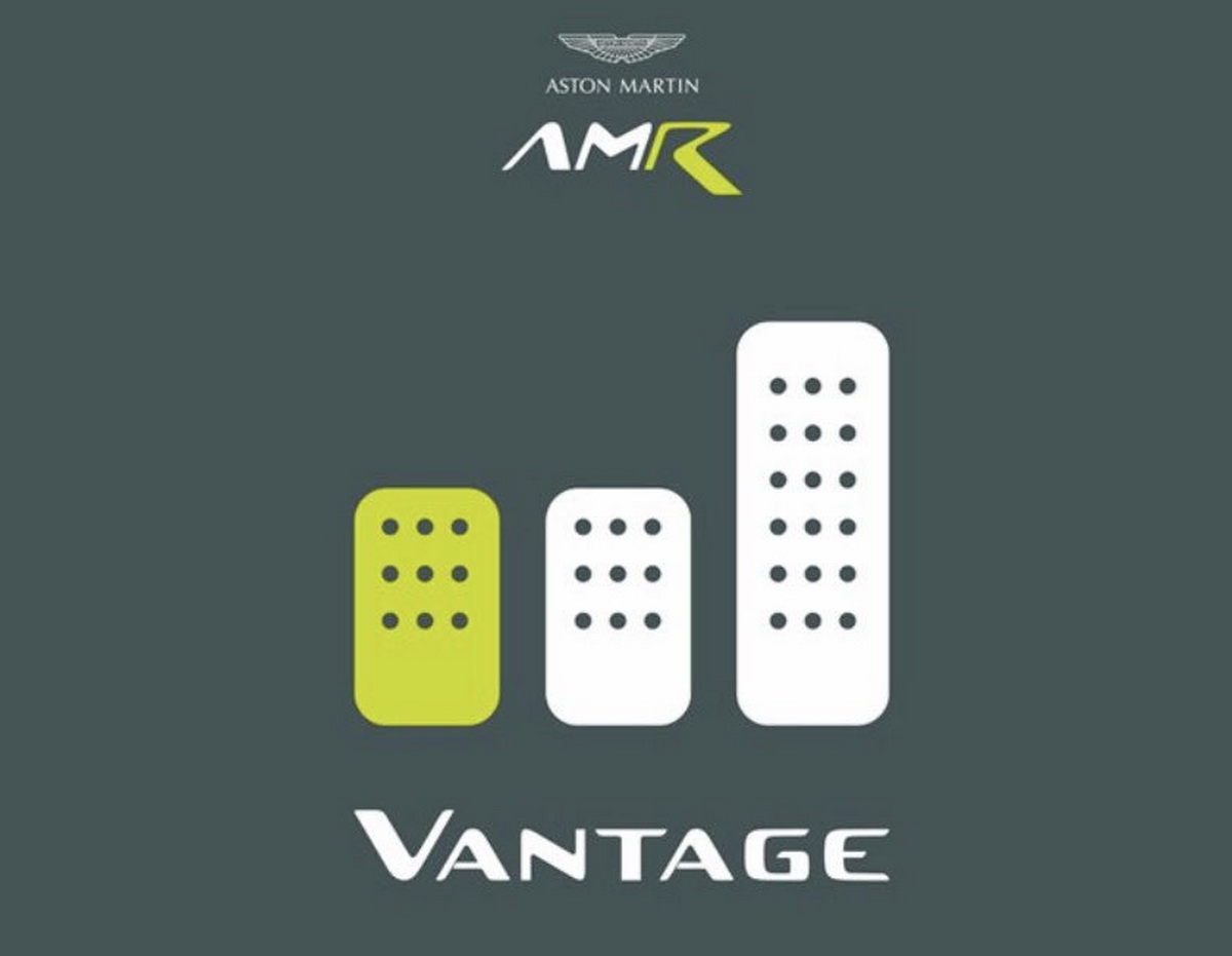 Aston-Martin-Vantage-AMR-Teaser Aston Martin Teases Manual Vantage AMR, Out Next Week