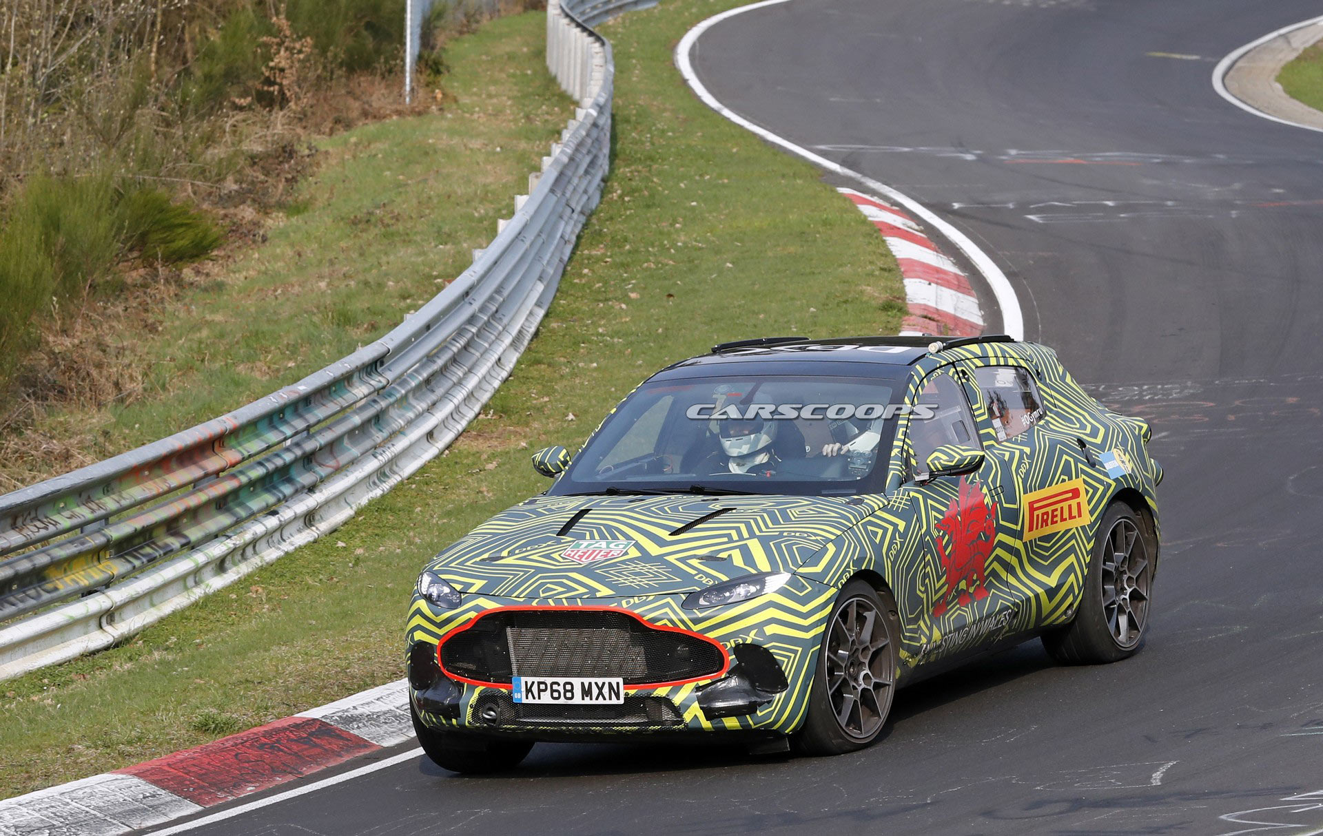 2020-Aston-Martin-DBX-18 Aston Martin DBX Interior Spied, Shows Lots Of Mercedes Parts