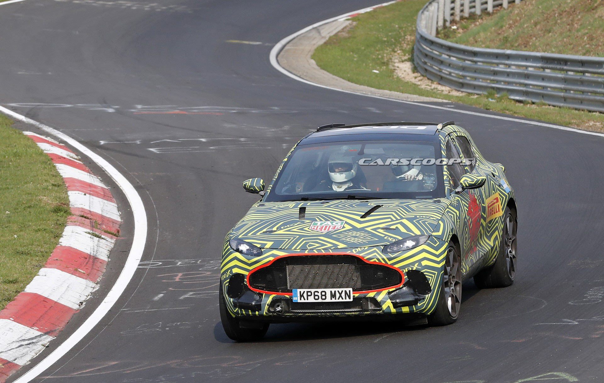 2020-Aston-Martin-DBX-17 Aston Martin DBX Interior Spied, Shows Lots Of Mercedes Parts