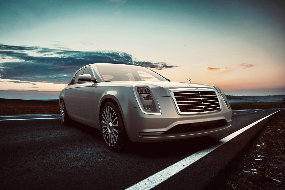 Mercedes-Benz Icon E Concept by David Obendorfer 7 Mercedes-Benz Icon E Study Re-imagines Classic W115 As 21st-Century E-Class EV