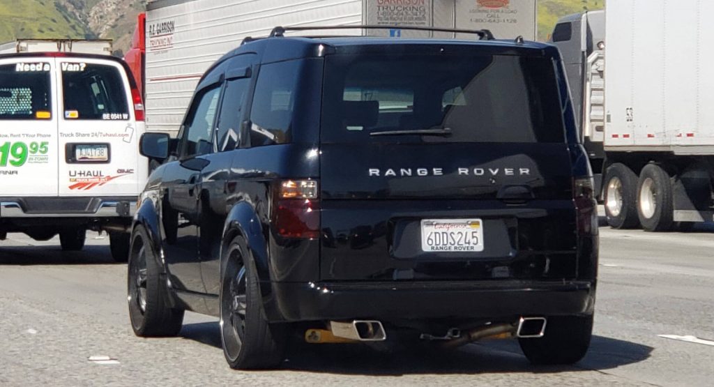 Strange Rover: Honda Element Owner Loves British Luxury SUV’s… Badges